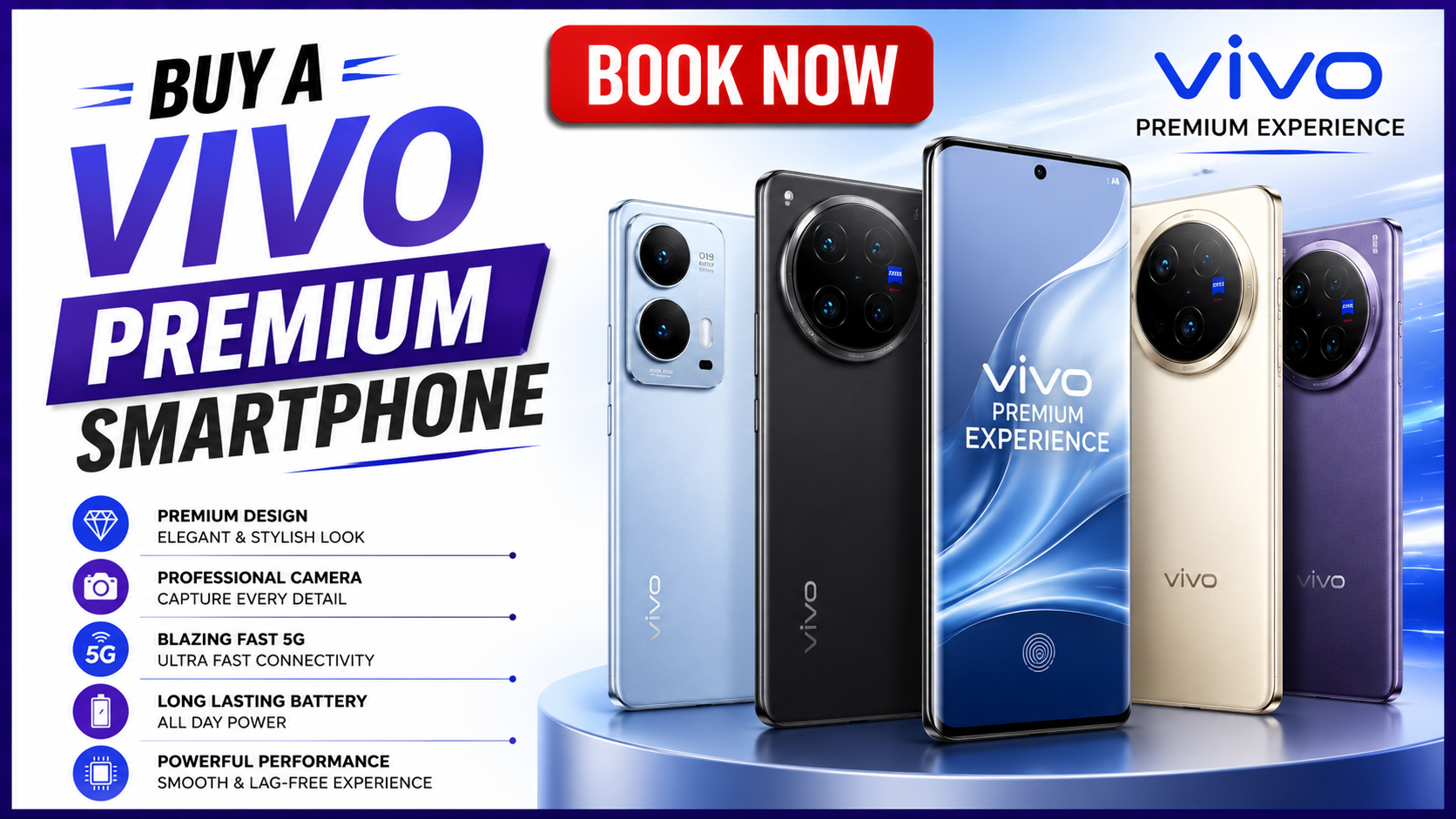 Buy a Vivo Premium Smartphone