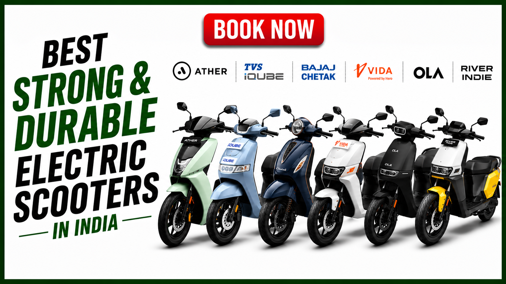 Best Strong and Durable Electric Scooters in India (2026) Schooty